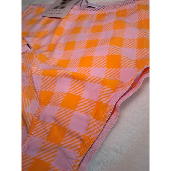 Savage Fenty Size M Gingham Remix High-Waist Cheeky Undie Garter Check’d Out NWT - Picture 5 of 9